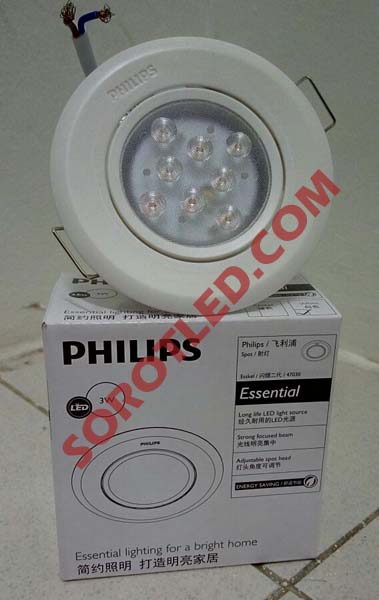 Lampu Downlight Philips LED Essensial Spot